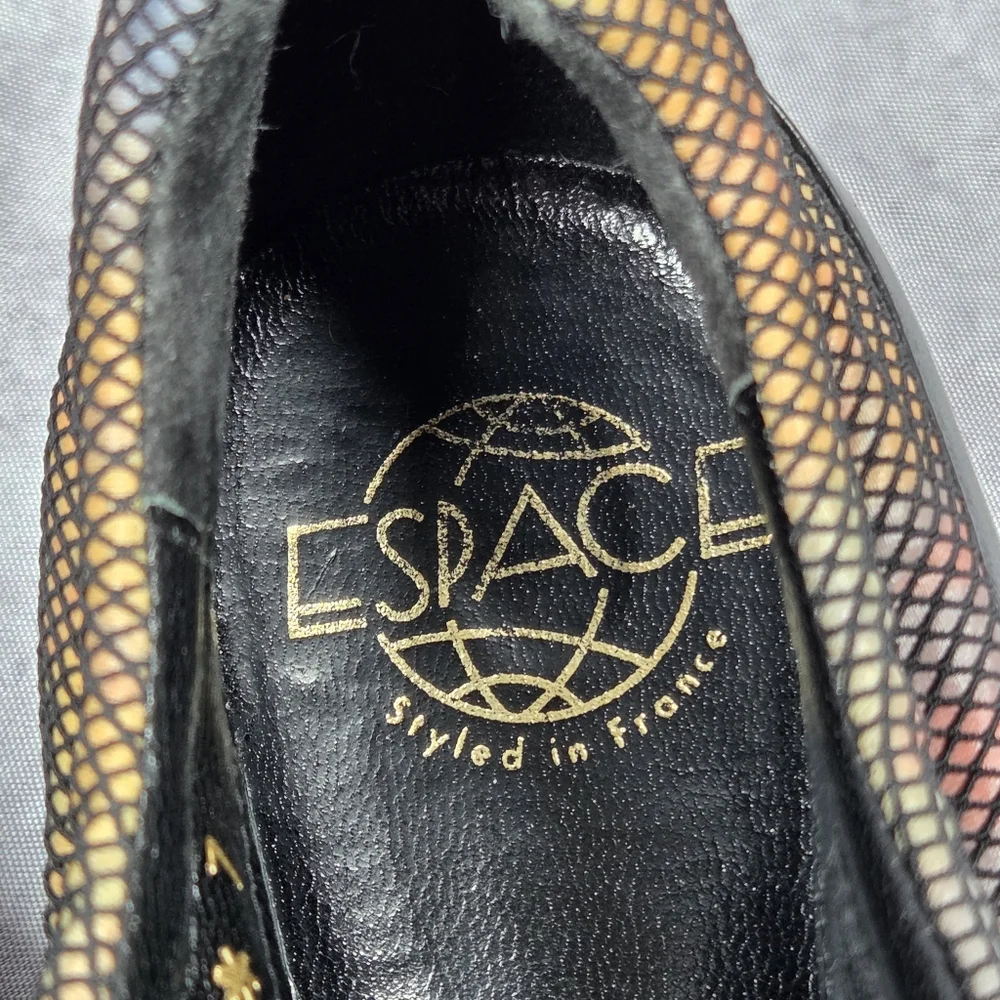 Espase Funky Futuristic Y2k Slip on Sneakers Size 7